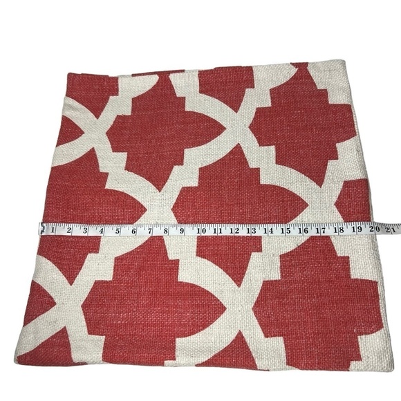 Mela Artisans Ikat Pillow **COVER 20 X 20 Pearly Button Closure NEW Square Throw - Picture 7 of 10